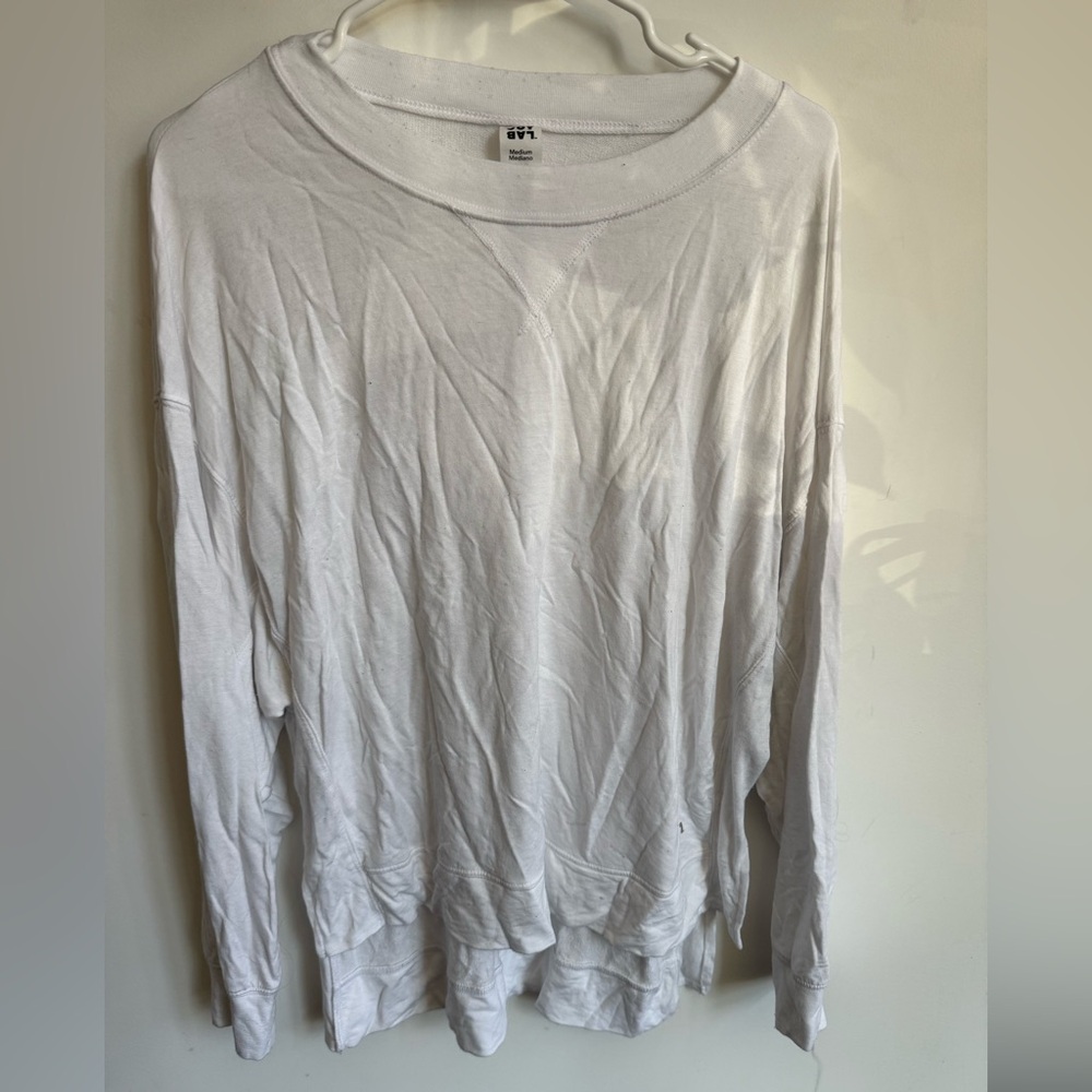 White Joy Lab long sleeve